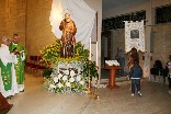 La benedizione della Statua di San Pio da Pietrelcina